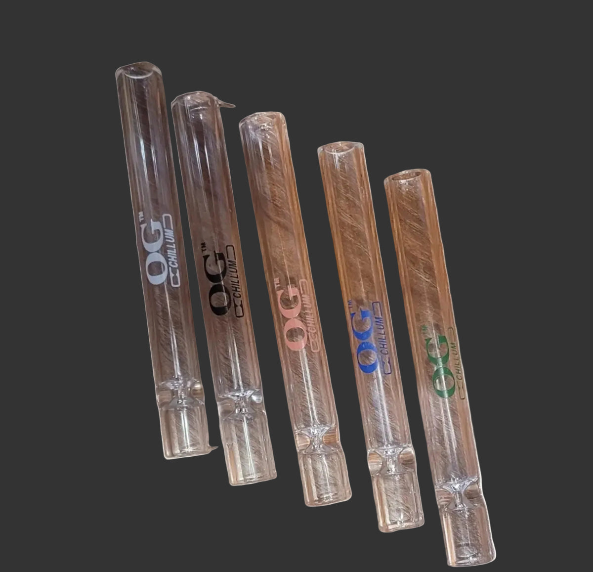 4inch OG Chillum Glass Pipe 1 Hitter Thickened Pipe
