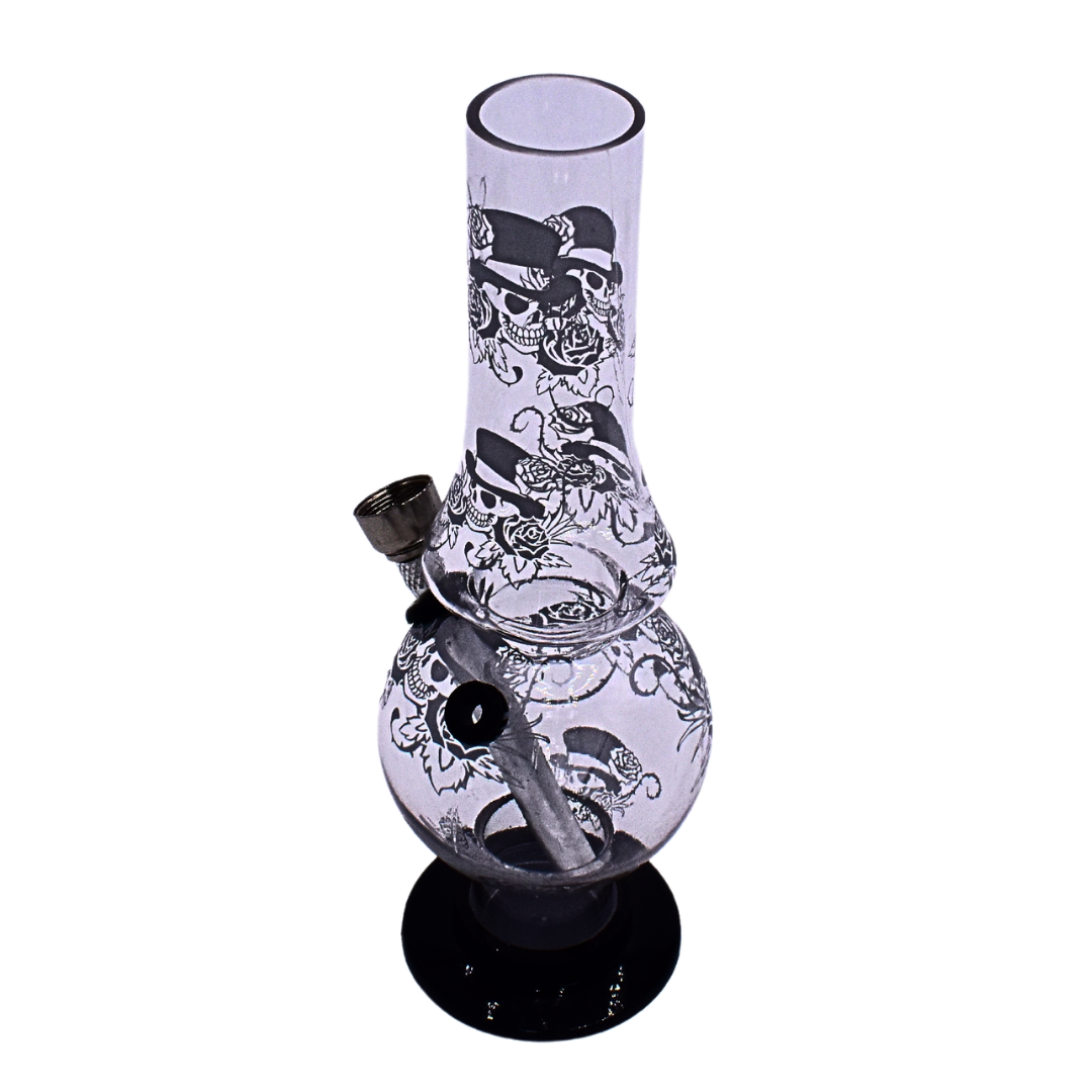 8" Mini Acrylic Bong