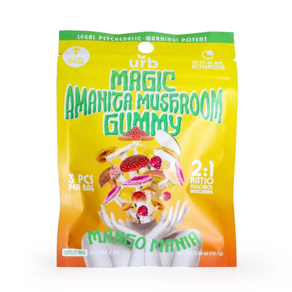 Amanita Magic Mushroom Gummies – Mango Mania