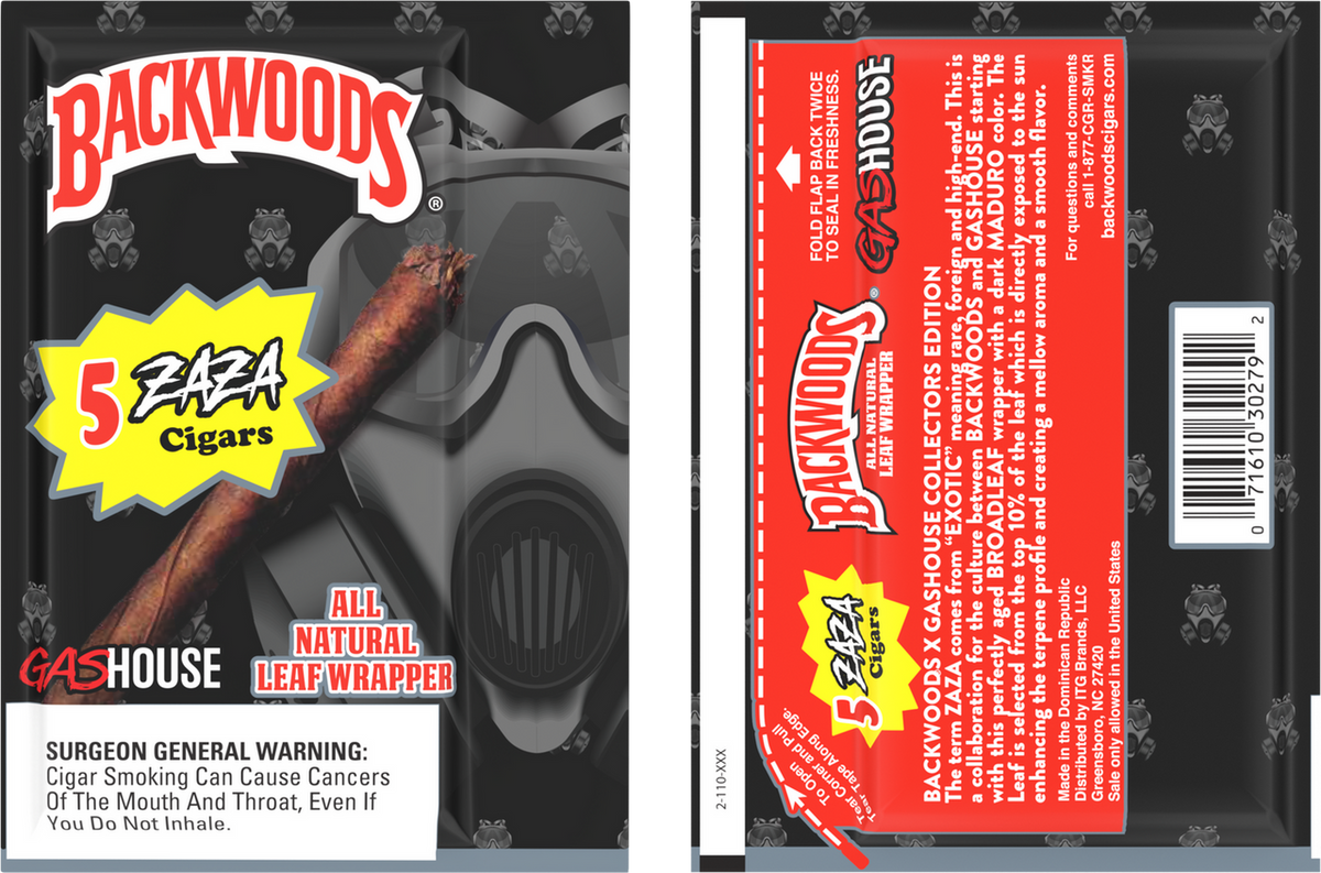 Backwoods Zaza x Gas House (5 pack)