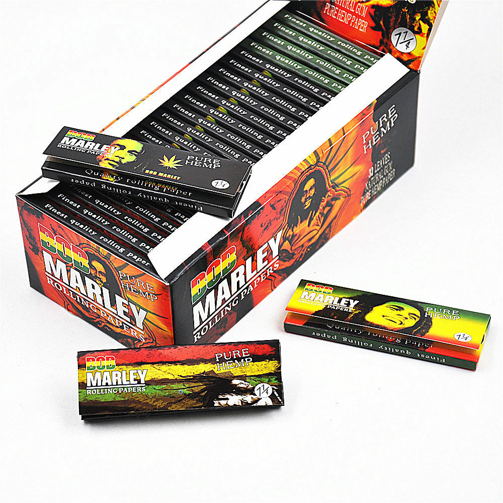 BOB MARLEY 1 1/4 Brown Rolling Papers