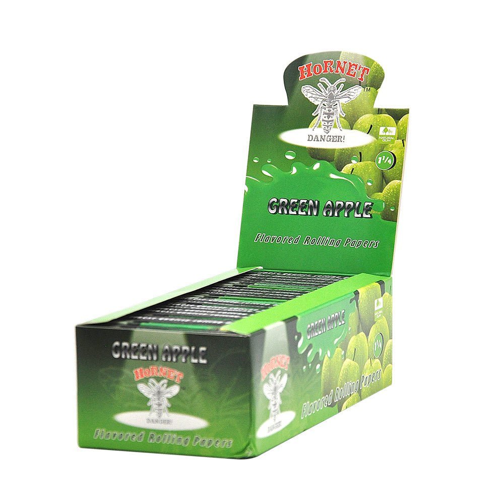 Hornet Green Apple Flavored Rolling Paper