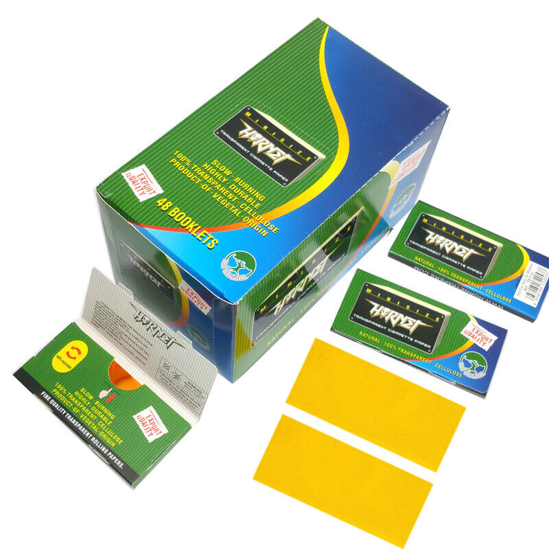 Hornet Gold Transparent 1 1/4 Size Rolling Papers
