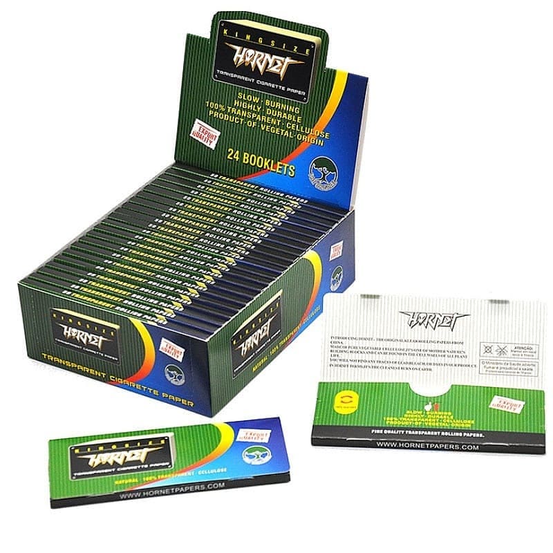 Hornet Transparent Cellulose Rolling Paper Kingsize