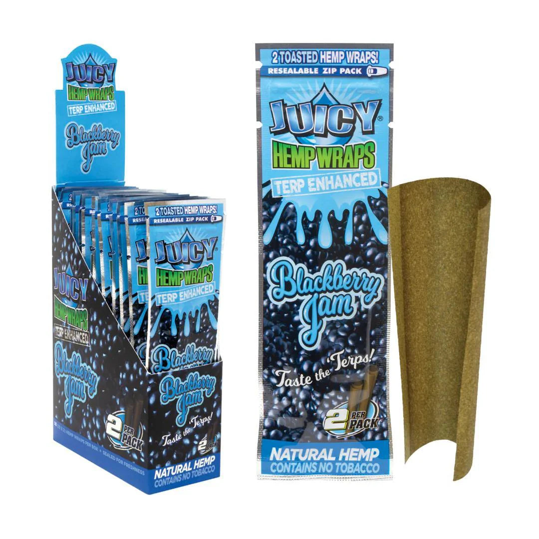 Juicy Hemp Wraps Terp Enhanced