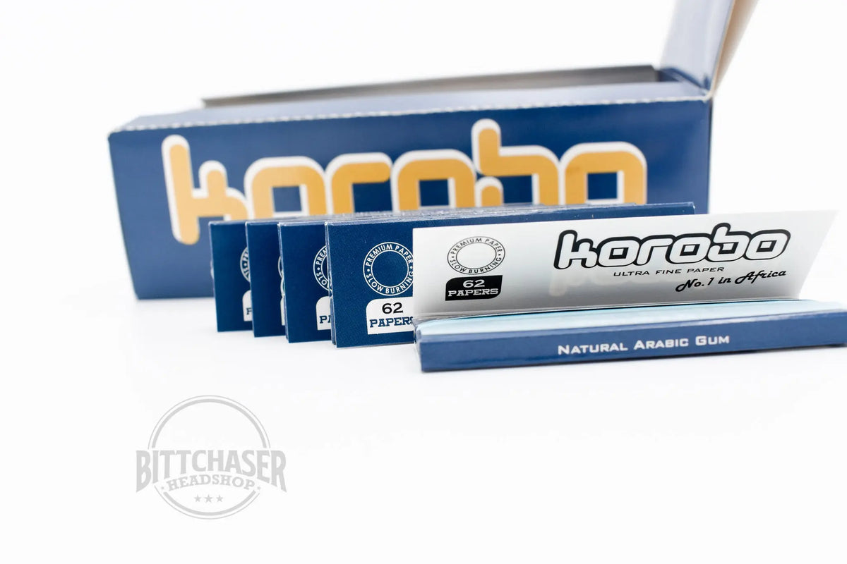 Korobo Blue Rolling Papers Regular Size