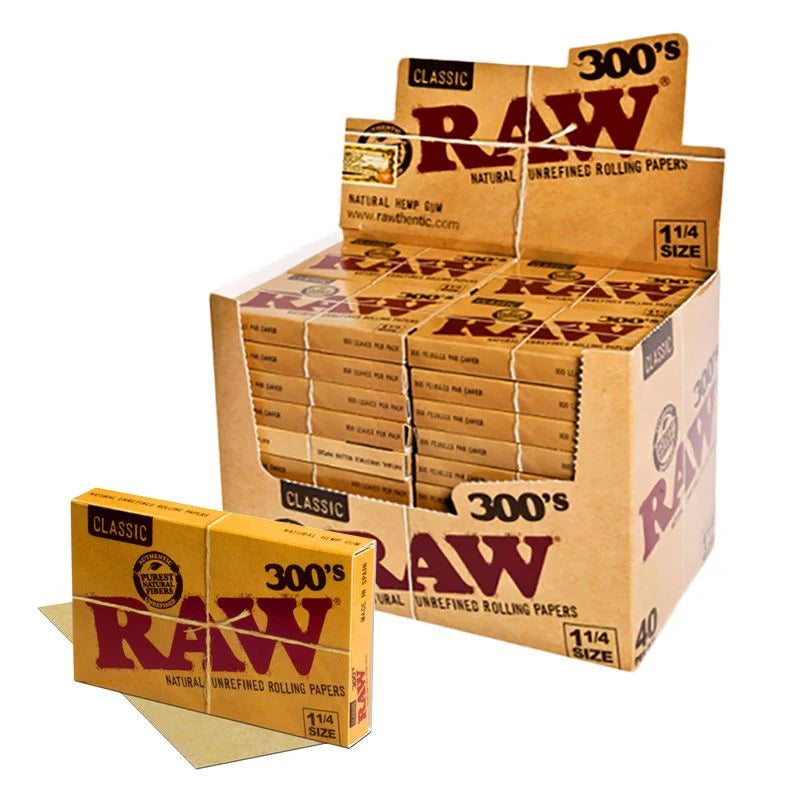 Raw Classic 300s Rolling Papers
