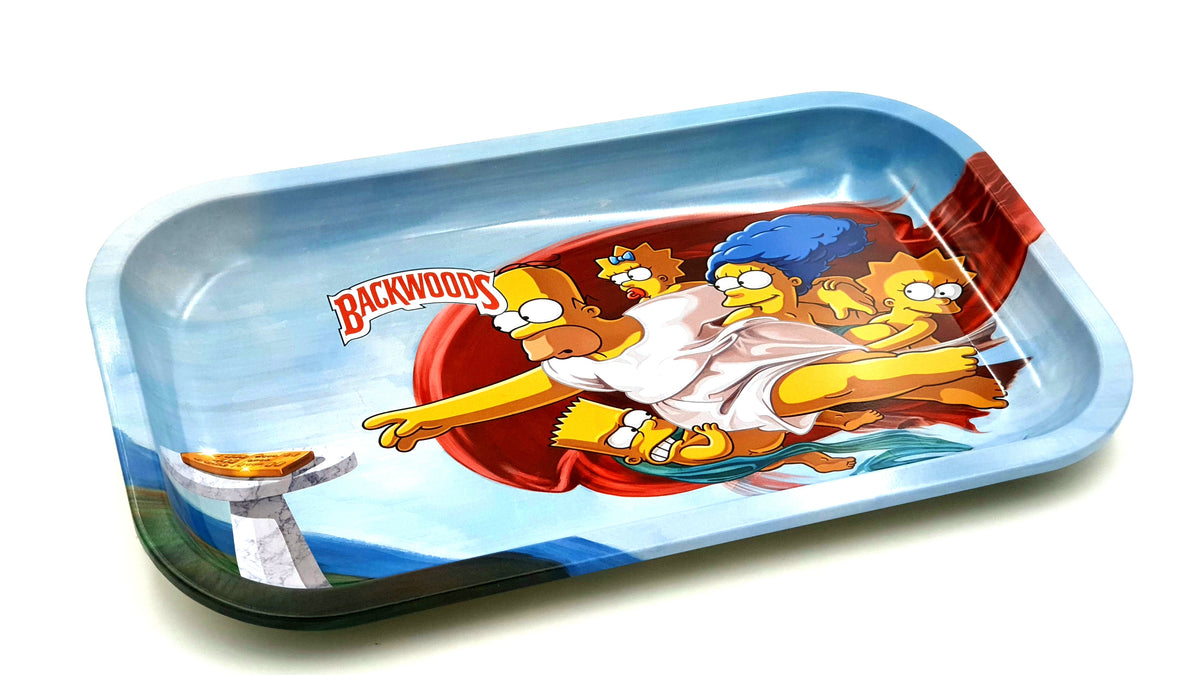 Simpsons Backwoods Design Rolling Tray