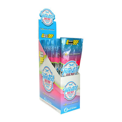 Twisted Hemp Blunt Wraps 100mm