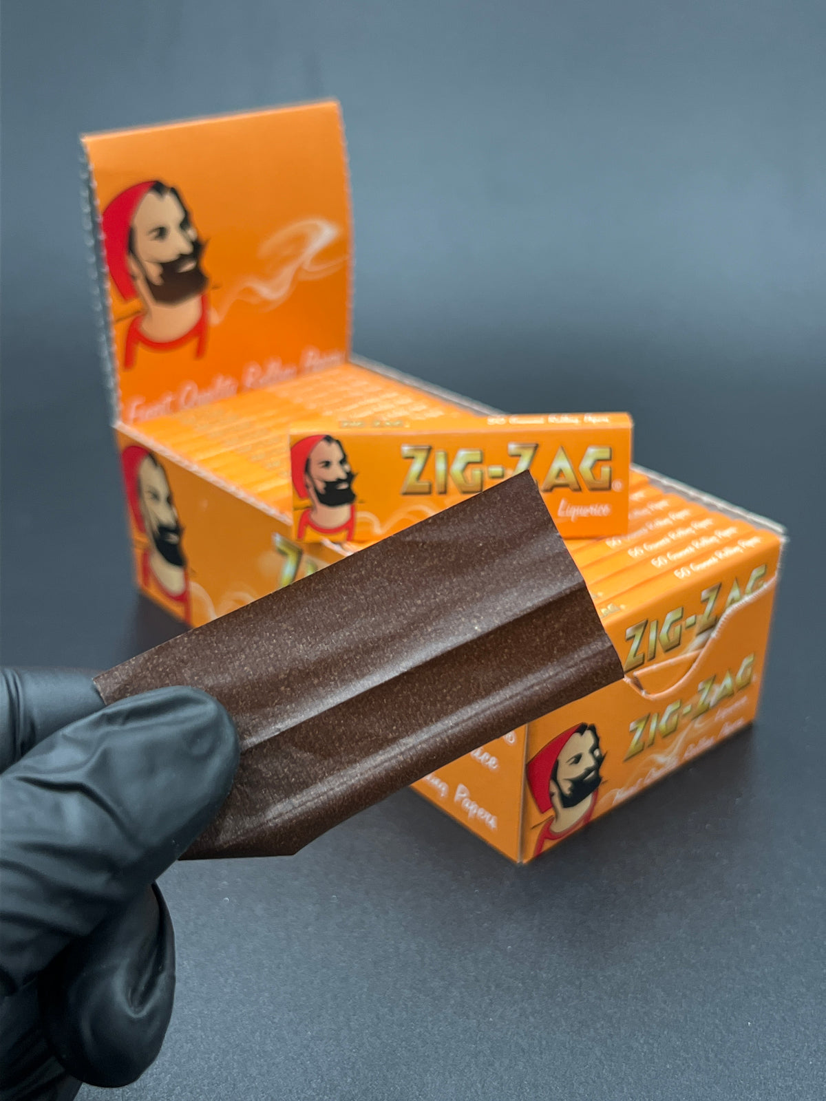 ZigZag Dark Brown Chocolate Liquorice Rolling Papers